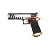 GBB HX2031 SEMI / FULL AUTO Noir & Chrome gaz 1.0J