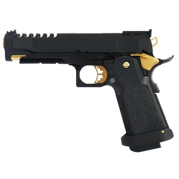 Hi-Capa 5.1 HX2701 full gaz GBB noir et or