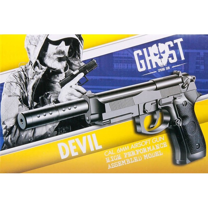 PISTOLET RESSORT DEVIL GHOST - Spring