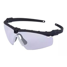 Lunettes tactiques - Noir/Transparent