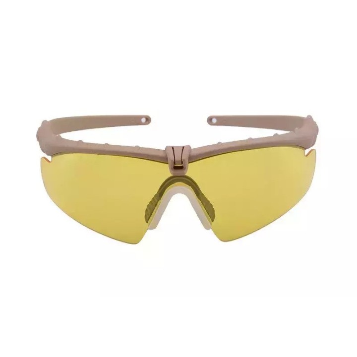 Lunettes tactiques - Tan / Yellow