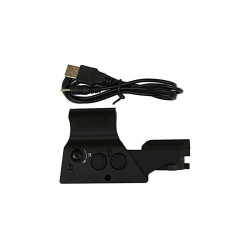 Point Rouge rechargeable Reflex 8 Reti - vert/rouge + cable USB