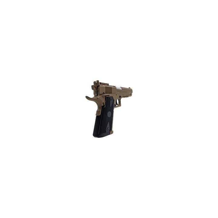 Semi-Automatique Swiss Arms P1911 Match TAN - Réplique 4,5mm  CO2