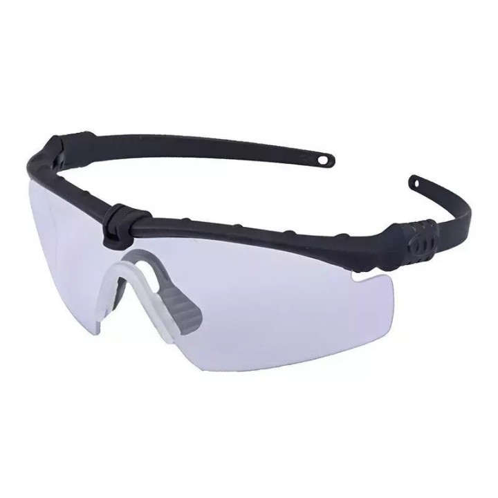 Lunettes tactiques - Noir/Transparent