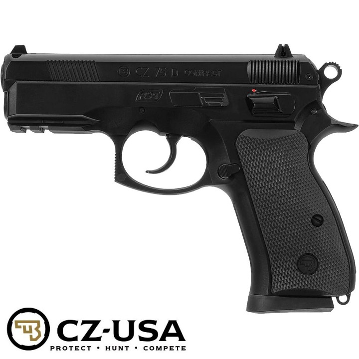 Buy affordable & durable CZ 75D Compact airsoft pistol replica