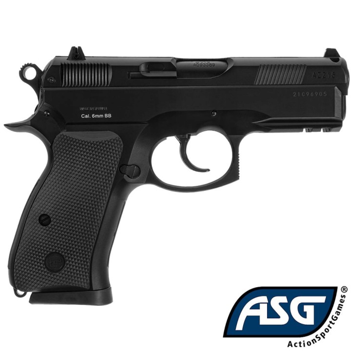 Buy affordable & durable CZ 75D Compact airsoft pistol replica