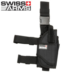 Holster airsoft universel Swiss Arms noir ajustable