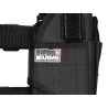Holster textile universel "snake" droitier Black
