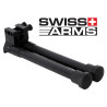 Bipied tactique léger avec pieds repliables pour réplique d'assaut Swiss Arms.