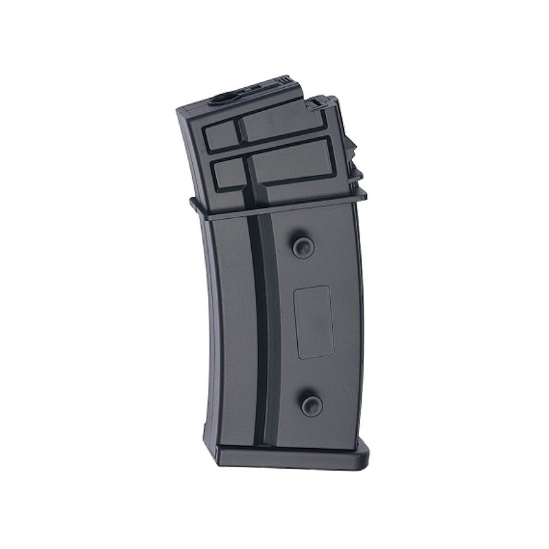Chargeur mid-cap 70 balles pour répliques G36 – noir