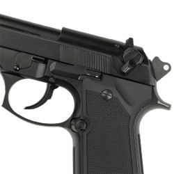 Beretta M9 airsoft CO2 metal blowback black
