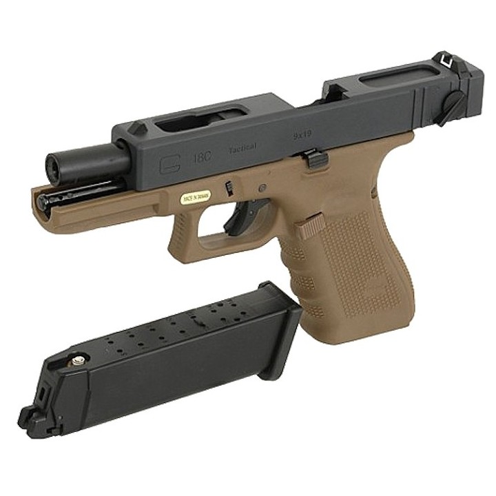 R18C Gen 3 WE Black Gaz - GBB / SMG