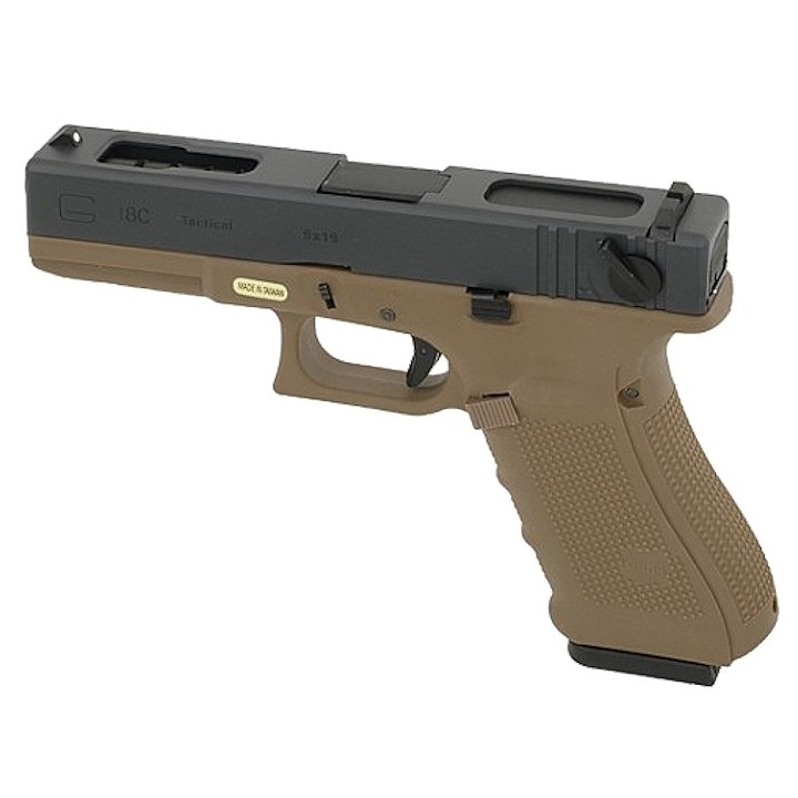 R18C Gen 3 WE Black Gaz - GBB / SMG
