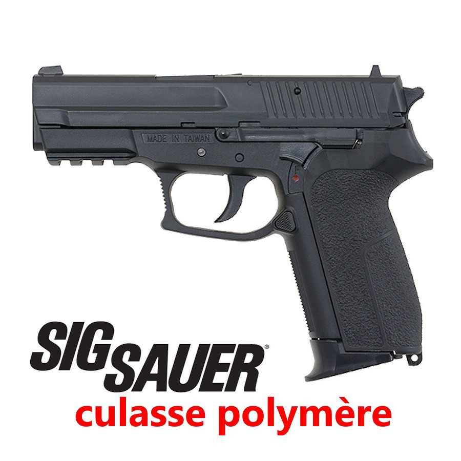 réplique Sig Sauer SP2022 airsoft CO2 culasse fixe KWC