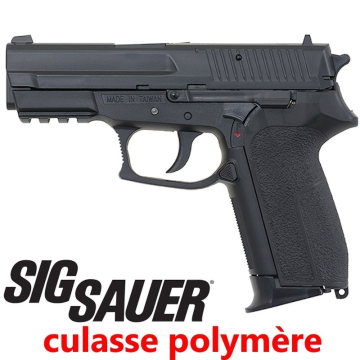 réplique Sig Sauer SP2022 airsoft CO2 culasse fixe KWC