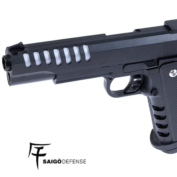 Cheap airsoft pistol Hi-Capa Saigo Defense | Spring