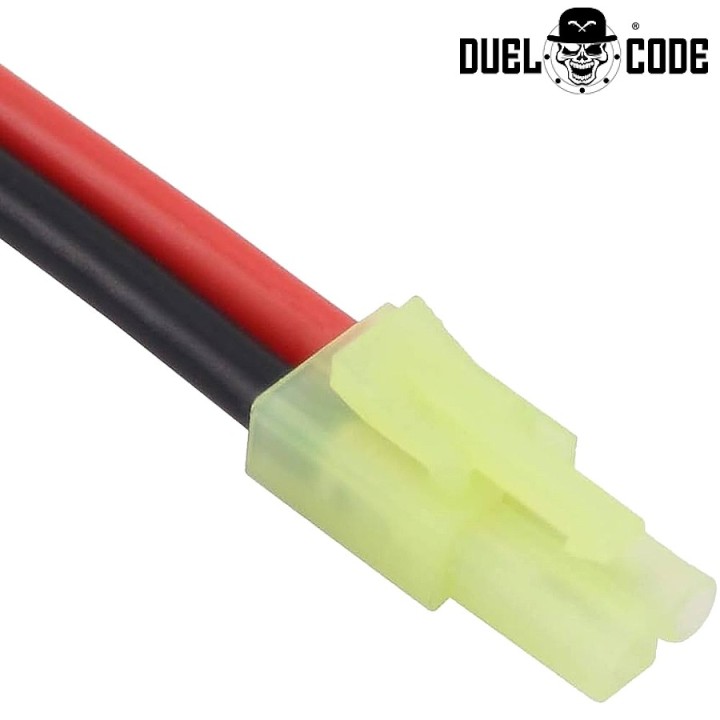 BATTERIE LIPO 7.4V 1100MAH 25C (2PC) DUEL CODE