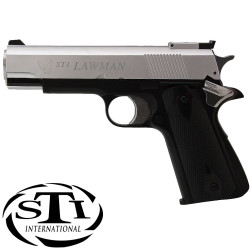 pistolet à gaz airsoft STI Lawman Bicolor