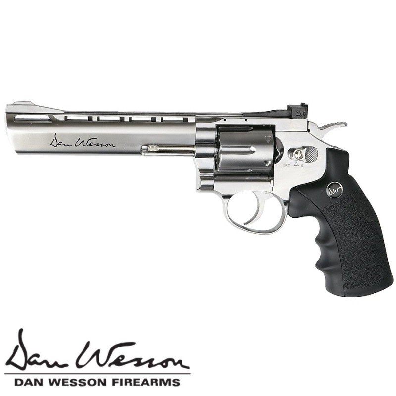 Pistolet à billes revolver Dan wesson 6 pouces