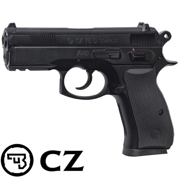 Pistolet Airsoft Semi-Automatique ASG CZ 75D