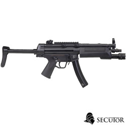 MP5 AEG Secutor Virtus IV Replica with Tactical Light - 310 FPS, Adjustable Stock, Performance and Durability