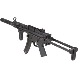 Réplique airsoft MP5 AEG avec canon de précision 6.03mm