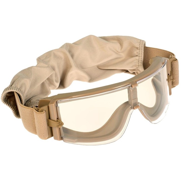 Tan X8 Delta Tactics Tactical Mask - Anti-Fog for Airsoft