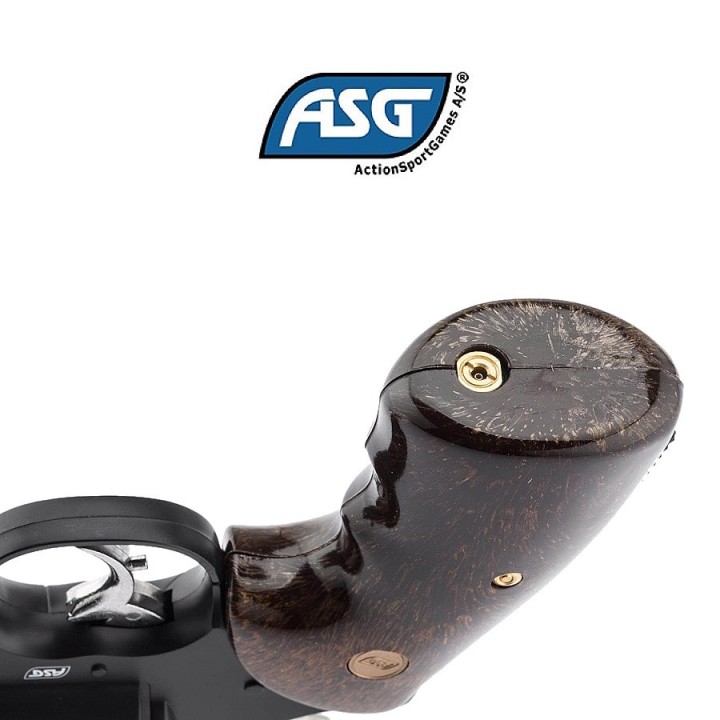 Realistic CO2 Airsoft 357 Magnum Pistol, 12 BB Magazine