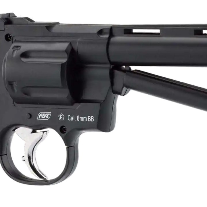Realistic CO2 Airsoft 357 Magnum Pistol, 12 BB Magazine