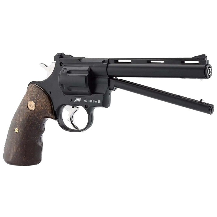 Realistic CO2 Airsoft 357 Magnum Pistol, 12 BB Magazine
