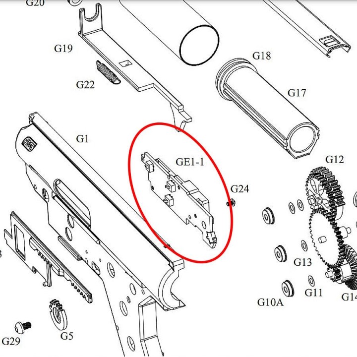 ASG EVO Electronic Trigger Unit (ECU) with T-Dean connector