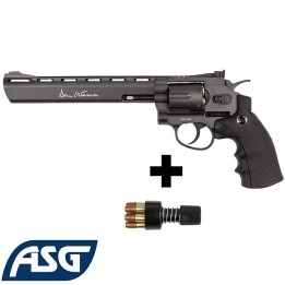 Dan Wesson 8 inch Gray CO2 - Powerful & Authentic Airsoft Replica