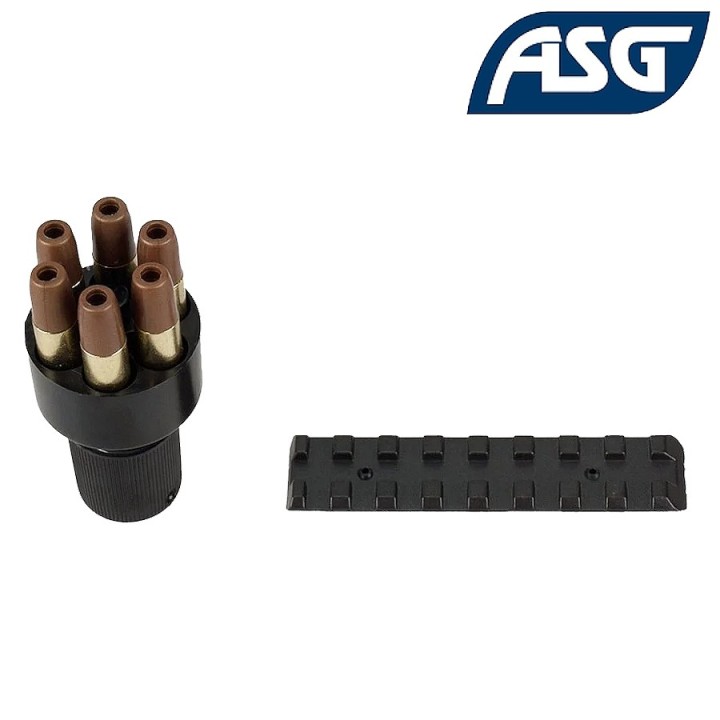 Dan Wesson 8 inch Gray CO2 - Powerful & Authentic Airsoft Replica