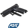CO2 airsoft pistol CZ 75 P-07 Duty - High performance GBB replica