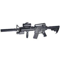 Airsoft AEG DS4 Replica - Ready to Play Package for Beginners with Accessories