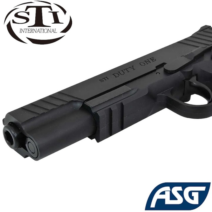Pistolet airsoft STI Duty One, finition full métal et puissance 450 fps