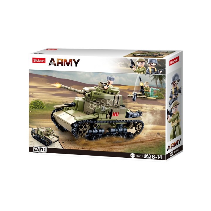 Sluban M14/41 Italian Tank Replica - Airsoft