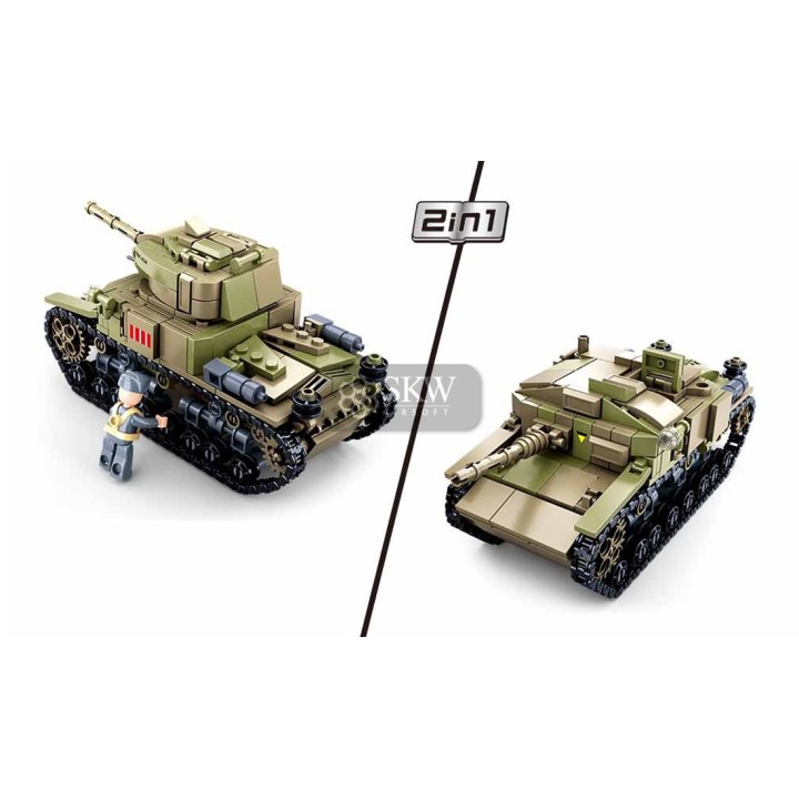 Sluban M14/41 Italian Tank Replica - Airsoft