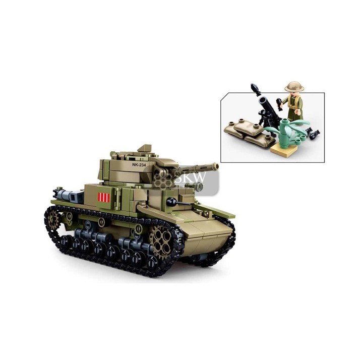 Sluban M14/41 Italian Tank Replica - Airsoft
