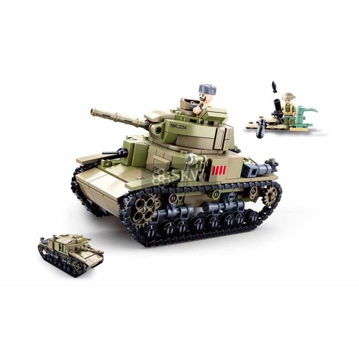 Sluban M14/41 Italian Tank Replica - Airsoft