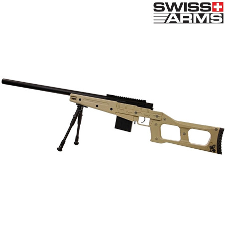 fusil sniper airsoft avec bipied