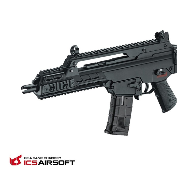 Airsoftrifle ICS AEG PL AAR Compact Assault Rifle-BK