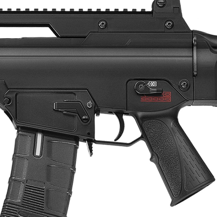Airsoftrifle ICS AEG PL AAR Compact Assault Rifle-BK