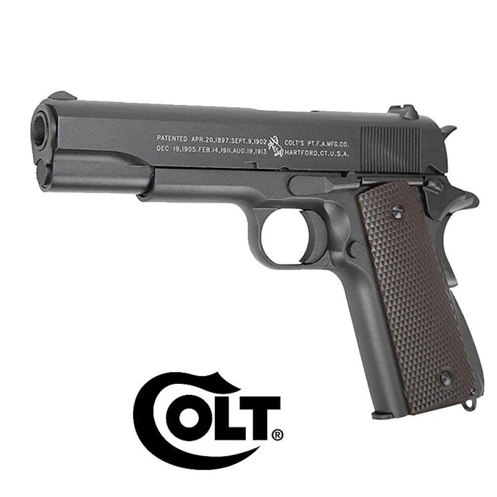 Colt 1911 GBB CO2 airsoft - Replica blowback metal realistic
