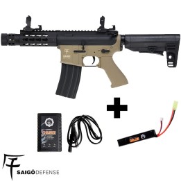 SAIGO Kenji Short Tan AEG Airsoft Rifle – Affordable Electric CQB Replica