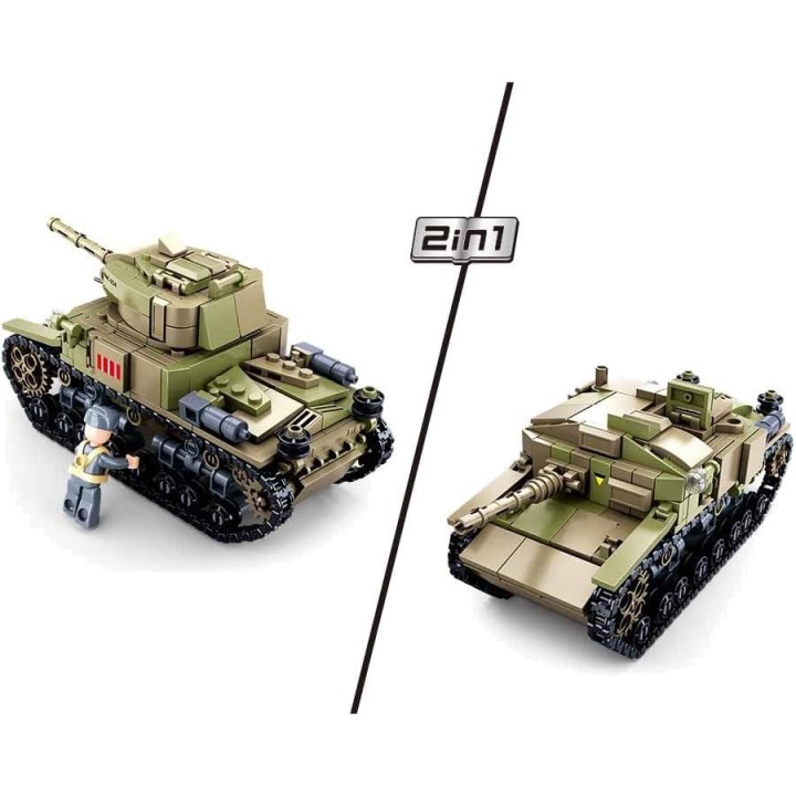 Sluban M14/41 Italian Tank Replica - Airsoft