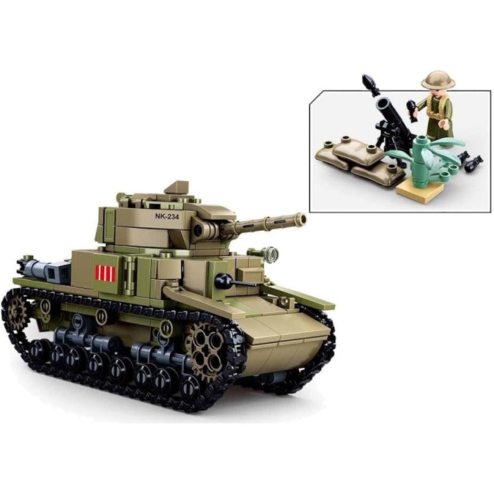Sluban M14/41 Italian Tank Replica - Airsoft