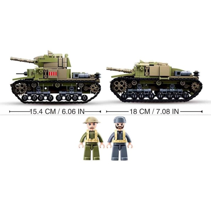 Sluban M14/41 Italian Tank Replica - Airsoft