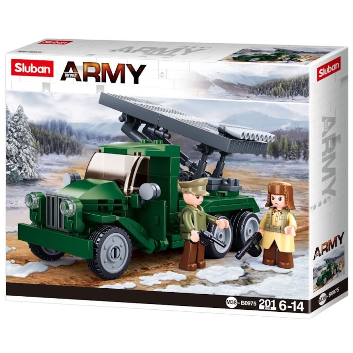 Buy Sluban Katyusha Red Army WWII Military Model