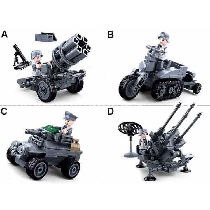 Build Your Own Airsoft Gun Set: Military Models